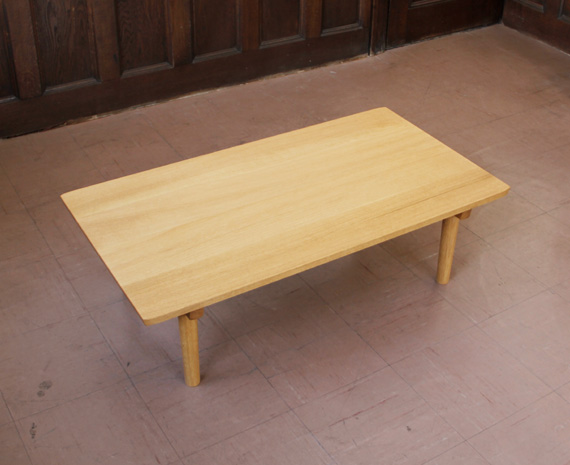 ローテーブル03_1/ナラ材・オーダー家具・オリジナル家具