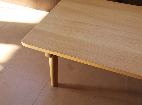 ローテーブル03_3/楢材・オーダー家具・オリジナル家具