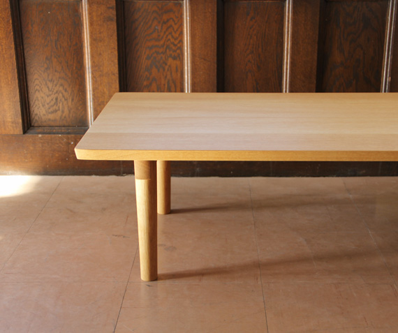 ロウテーブル03_4/ナラ材・オーダー家具・オリジナル家具