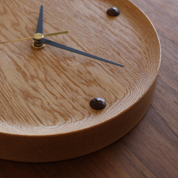 掛け時計_3/木製時計・木の時計