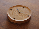 掛時計/木工作家・木の小物